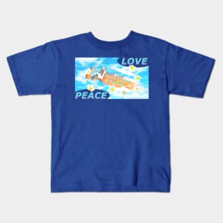 Peace & Love Machine Kids T-Shirt